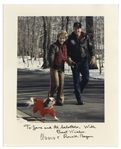 Ronald and Nancy Reagan Signed 8'' x 10'' Photo -- With JSA COA